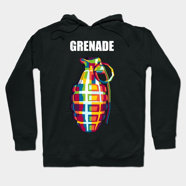 Grenade Hoodie by wpaprint